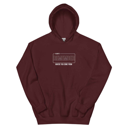 Remember where you come from "Hoody"